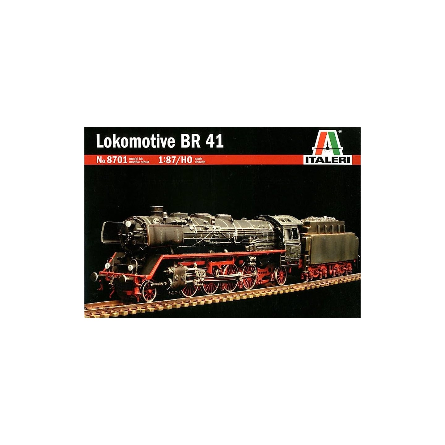 LOCOMOTORA VAPOR BR41 ITALERI 1/87