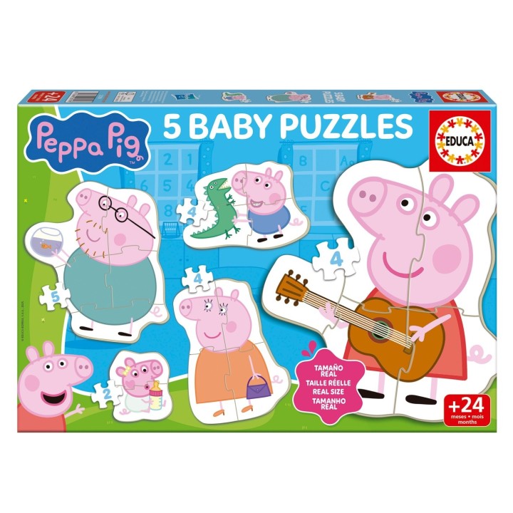 PUZZLE BABY PEPPA PIG EDUCA 20319