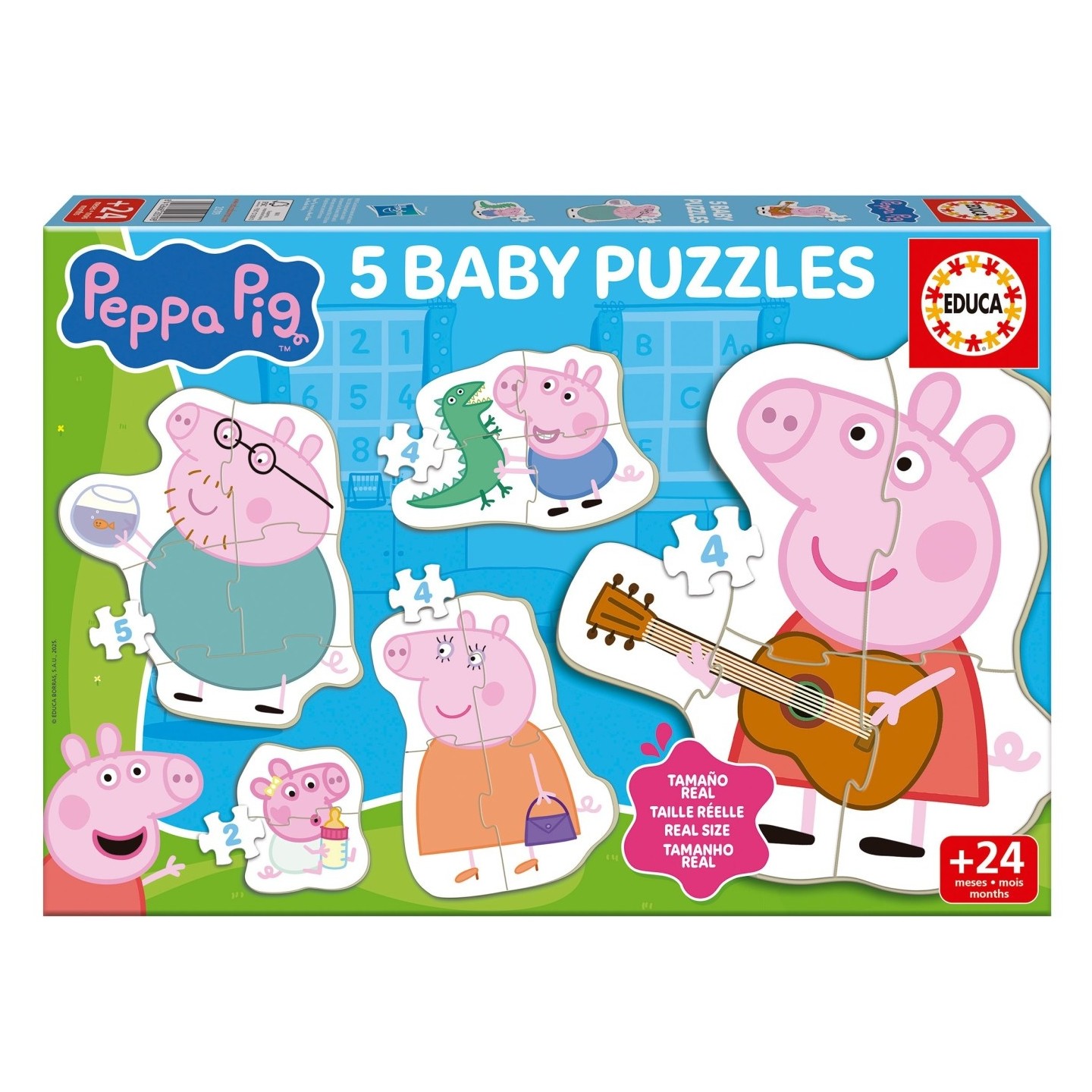 PUZZLE BABY PEPPA PIG EDUCA 20319