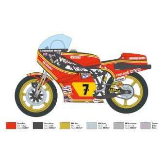 SUZUKI RG 500 XR27 1978 ITALERI 1/9
