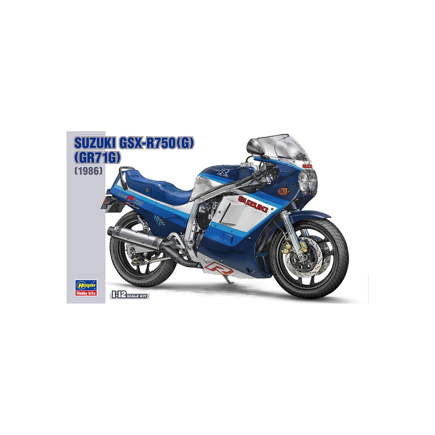 SUZUKI GSK-R750 1986 HASEGAWA 1/12