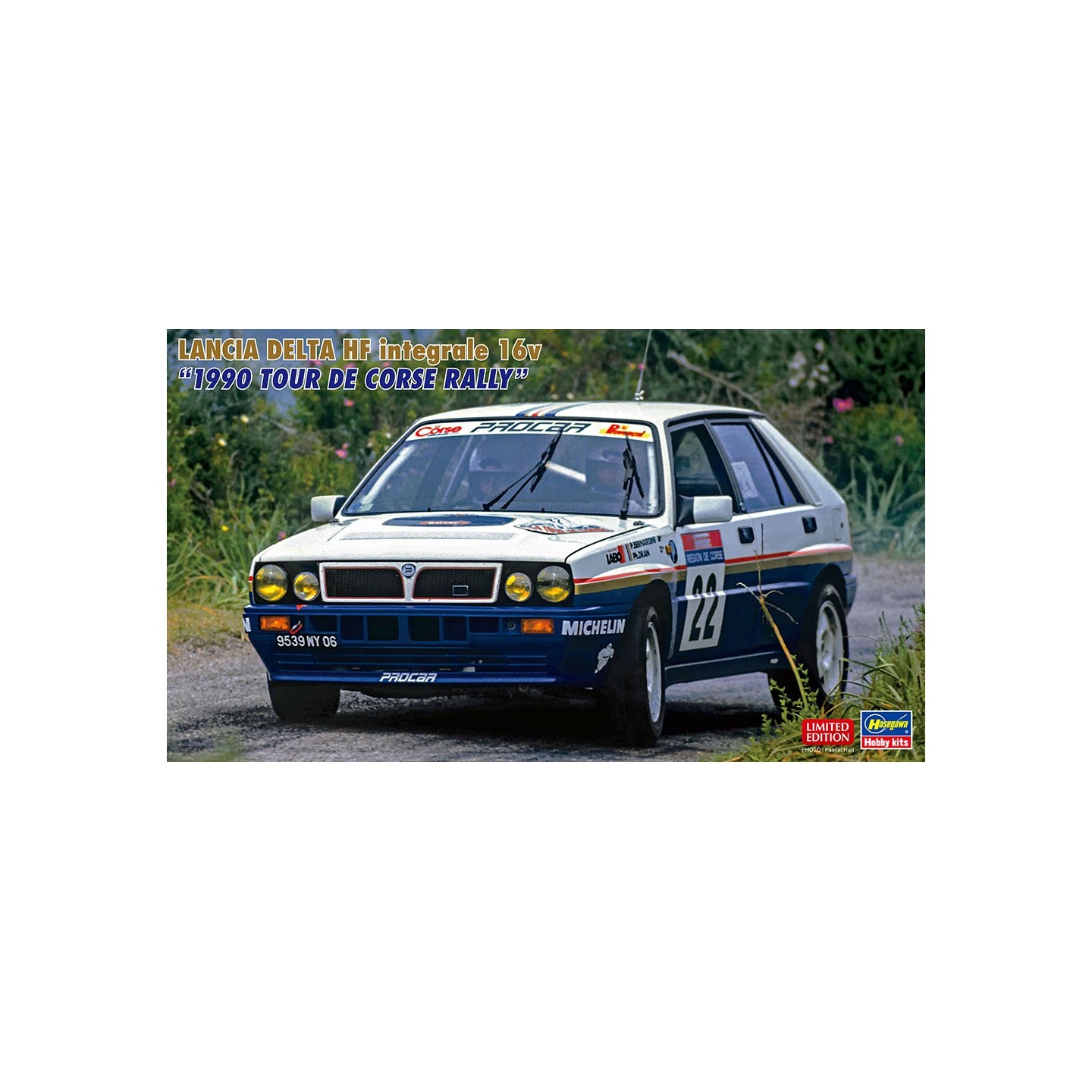 LANCIA DELTA HF INTEGRALE 16V HASEGAWA 1/24