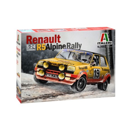 RENAULT R5 ALPINE RALLY ITALERI 1/24