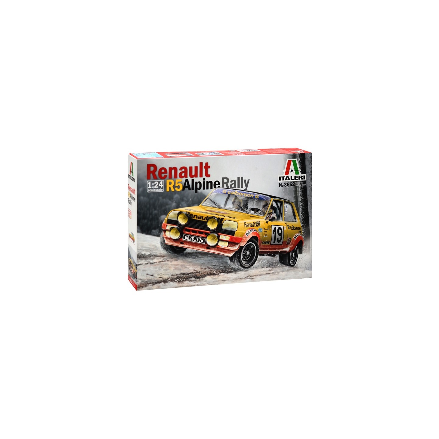 RENAULT R5 ALPINE RALLY ITALERI 1/24