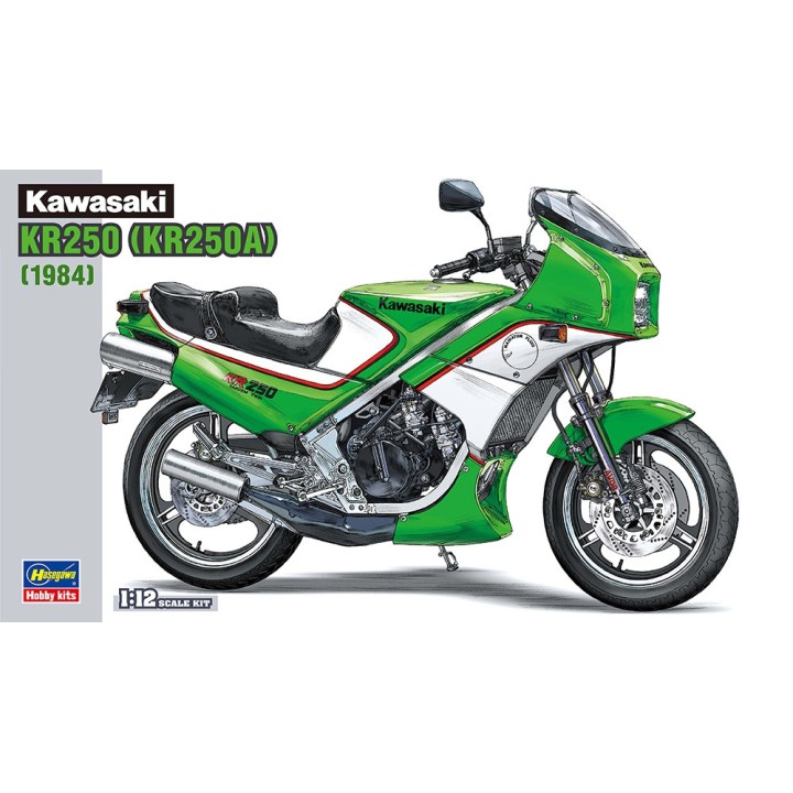 KAWASAKI KR250 1984 HASEGAWA 1/12
