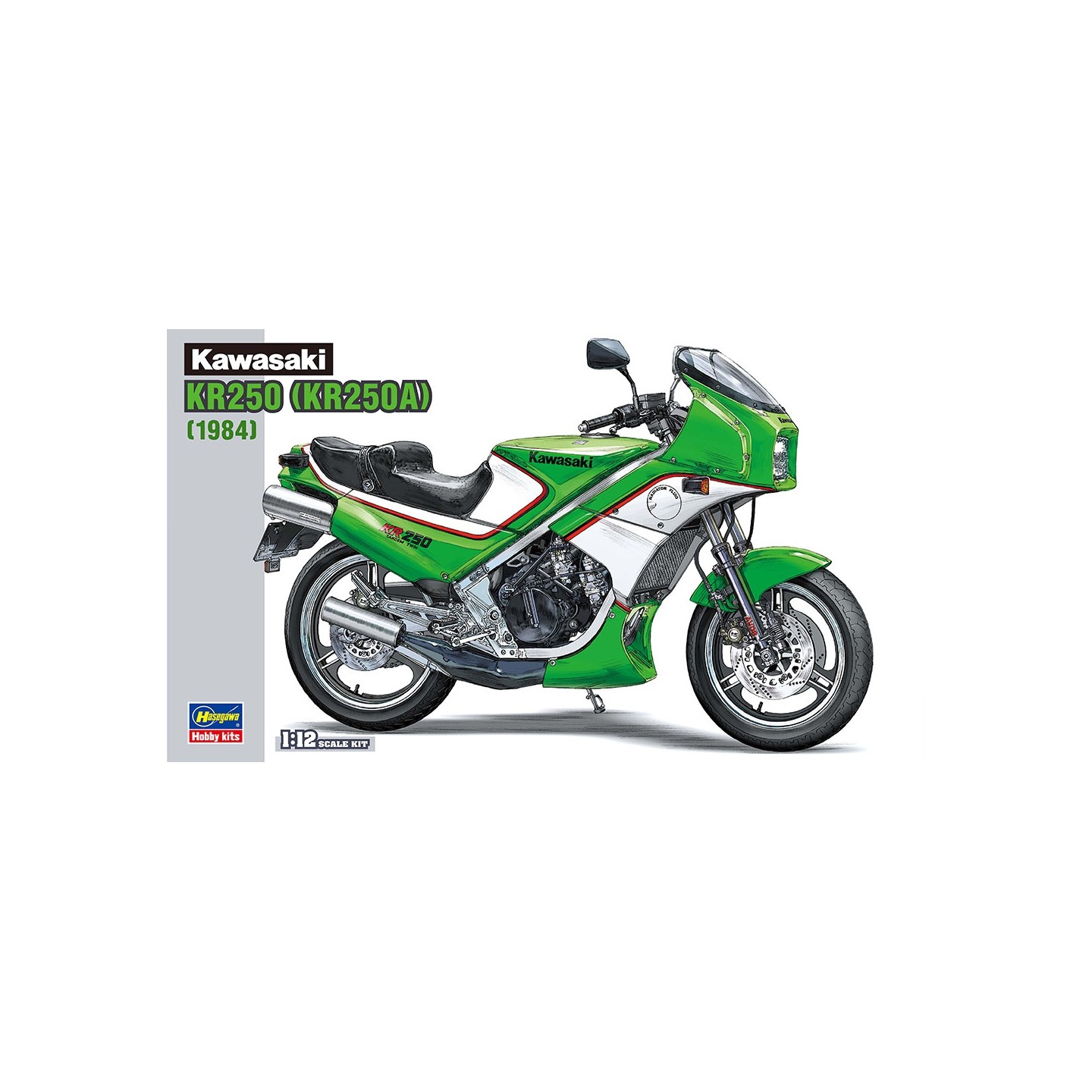 KAWASAKI KR250 1984 HASEGAWA 1/12