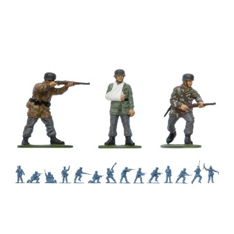 GERMAN PARATROOPS WWII AIRFIX 1/76