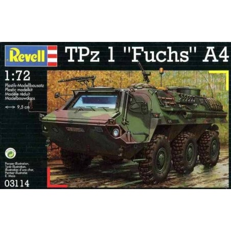 BLINDADO TPz 1 FUCHS" A4 REVELL 1/72"