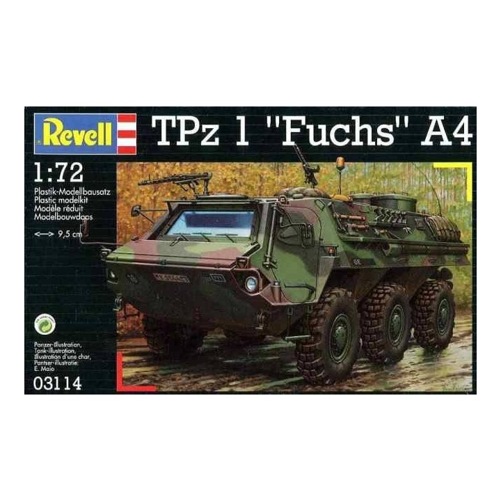 BLINDADO TPz 1 FUCHS" A4 REVELL 1/72"