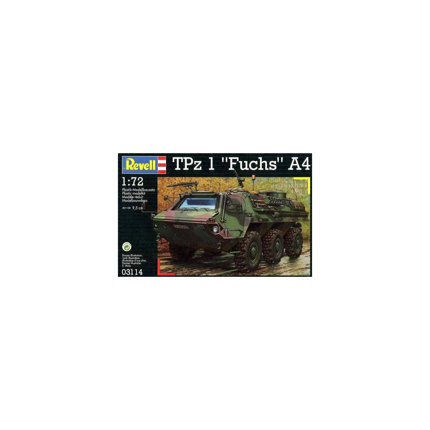 BLINDADO TPz 1 FUCHS" A4 REVELL 1/72"