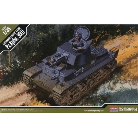 PZ. KPFW. 35 TANQUE LIGERO ALEMAN ACADEMY 1/35
