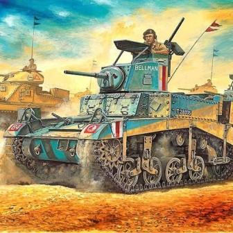 M3 STUART HONEY ACADEMY 1/35