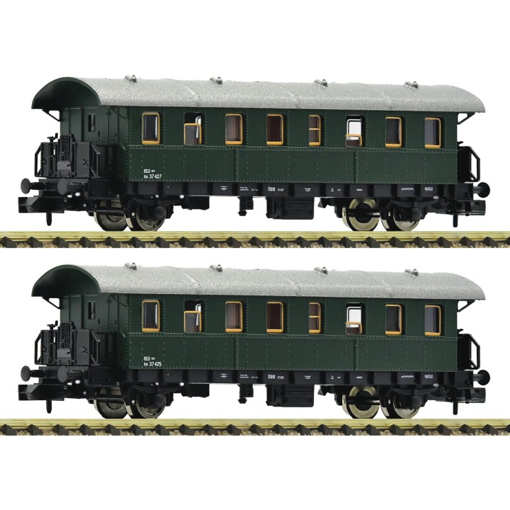 SET 2 COCHES PASAJEROS ÖBB FLEISCHMANN 6260012 ESCALA N