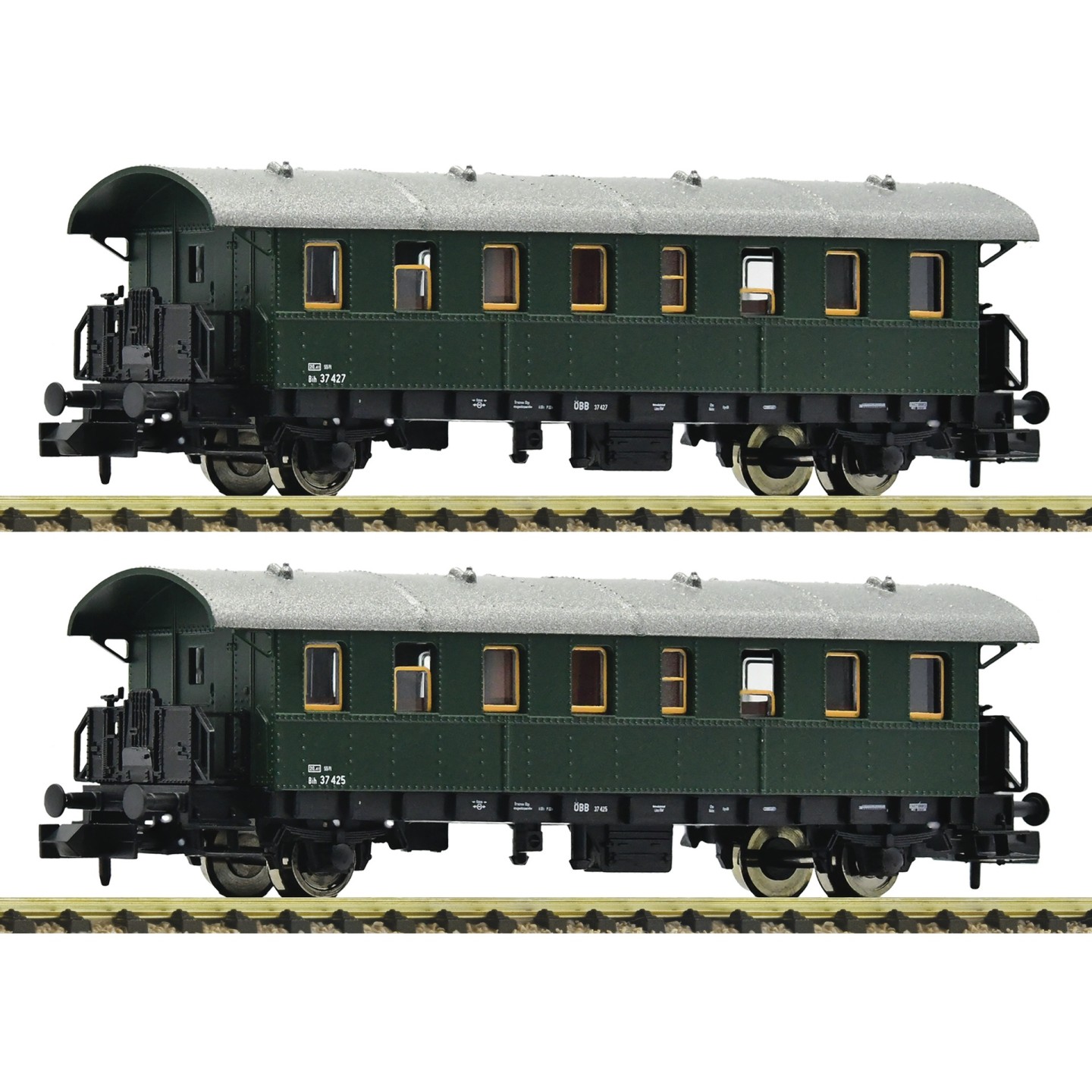 SET 2 COCHES PASAJEROS ÖBB FLEISCHMANN 6260012 ESCALA N