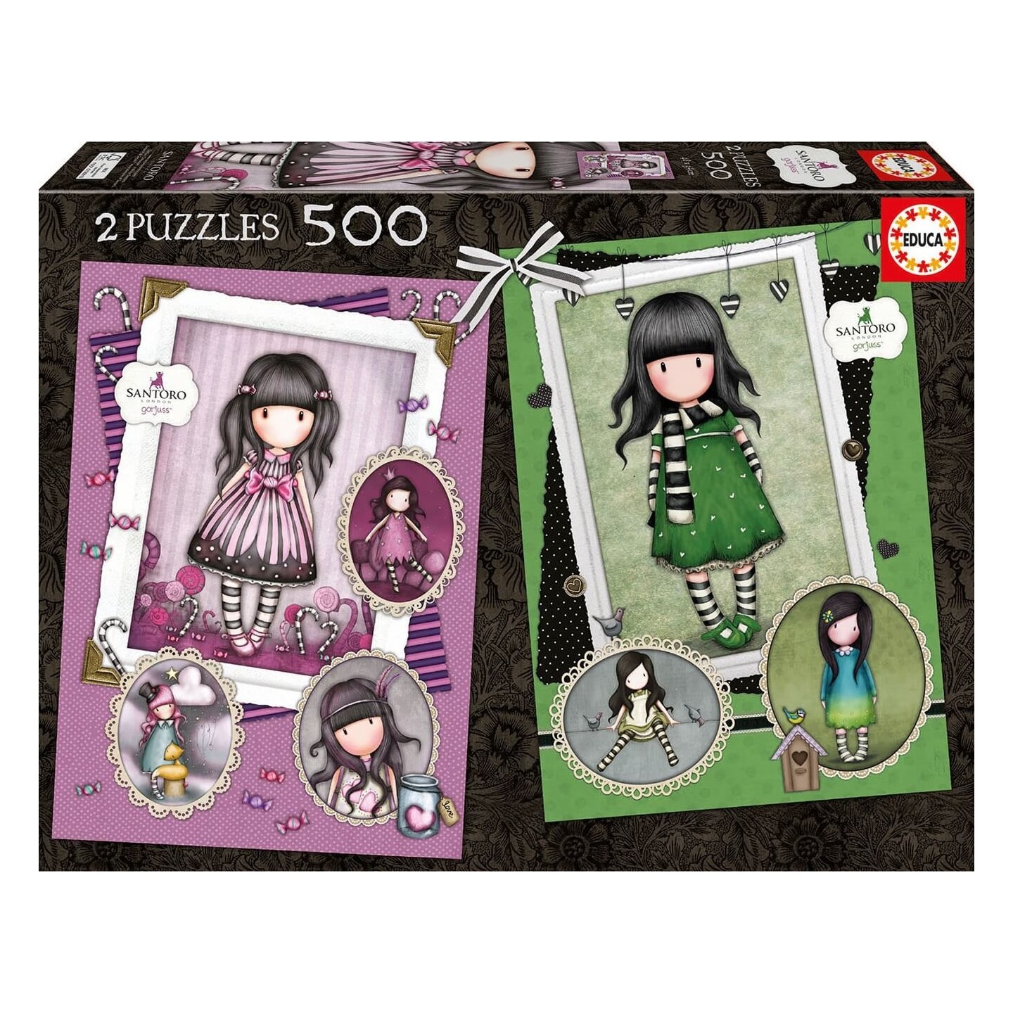 PUZZLE MUÑECAS SUGAR SPICE 2X500 EDUCA 17687