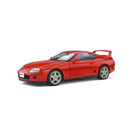TOYOTA SUPRA Mk.4 (A80) RENAISSANCE ROJO 1993 SOLIDO S1807601 ESCALA 1/18
