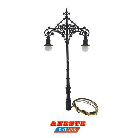FAROLA DOBLE AVENIDA ANESTE 7055 ESCALA H0