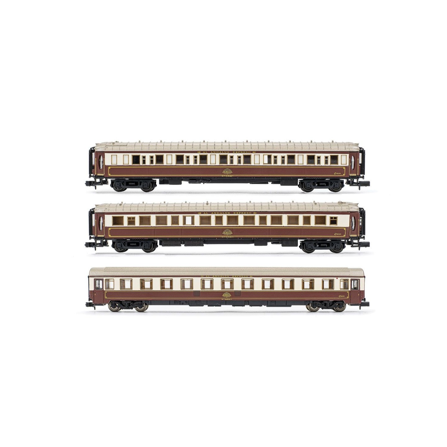 SET 3 COCHES AL-ANDALUS" ARNOLD HN4397 ESCALA N"