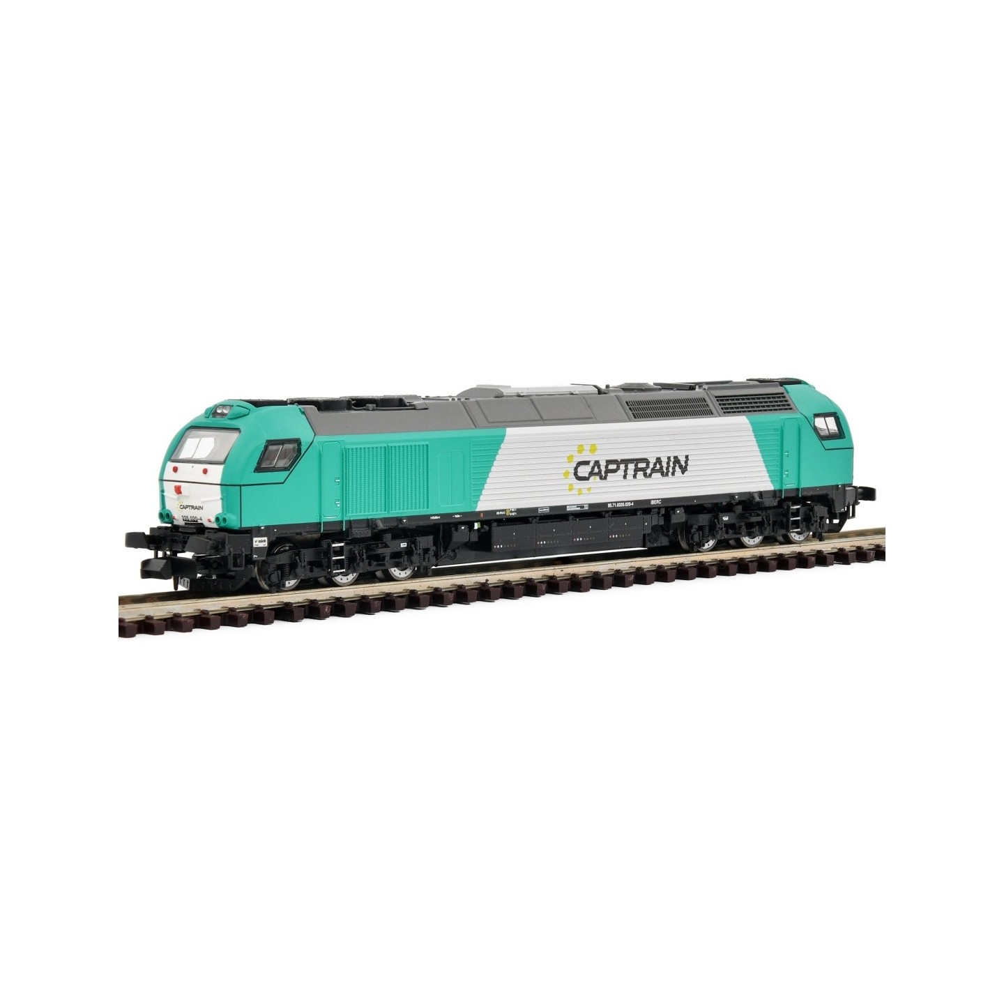LOCOMOTORA DIESEL VOSSLOH EURO4000 CAPTRAIN ESPAÑA/IBERCARGO SUDEXPRESS N3350201 ESCALA N