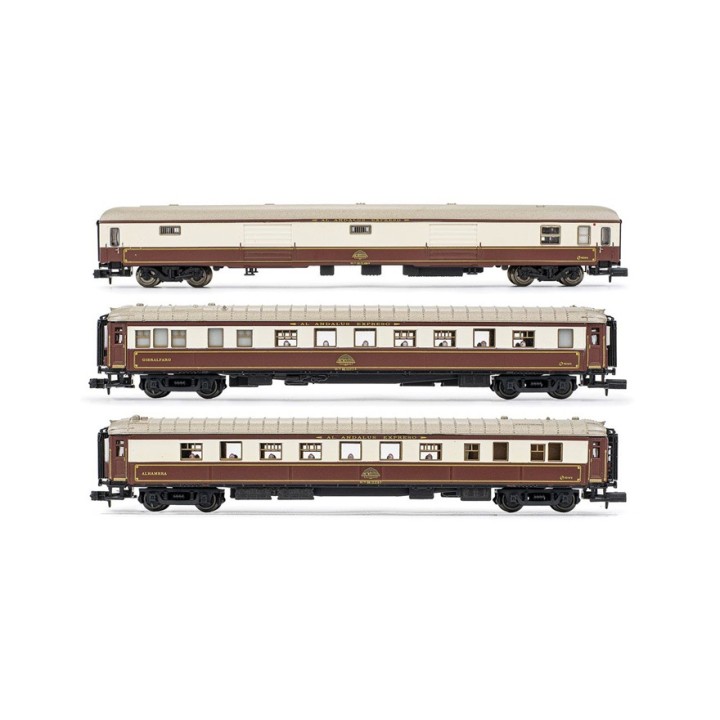 SET 3 COCHES AL-ANDALUS" ARNOLD HN4396 ESCALA N"