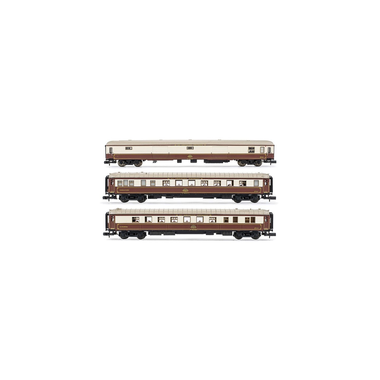 SET 3 COCHES AL-ANDALUS" ARNOLD HN4396 ESCALA N"