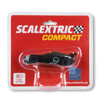 CORVETTE C6R BLACK SCALEXTRIC COMPACT  C10416S300