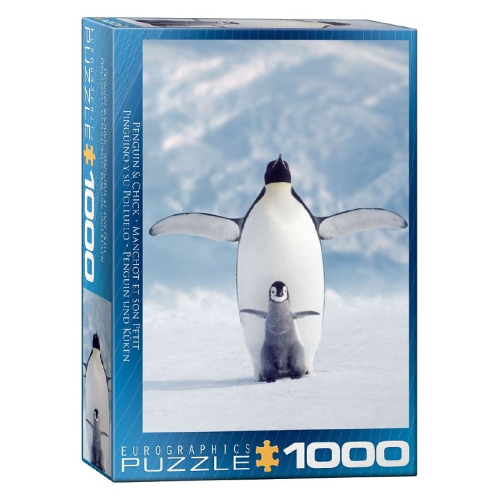 PUZZLE LOS PINGUINOS 1000 EUROGRAPHICS E1246