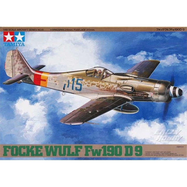 FOCKE WULF FW190 D9 TAMIYA 1/48