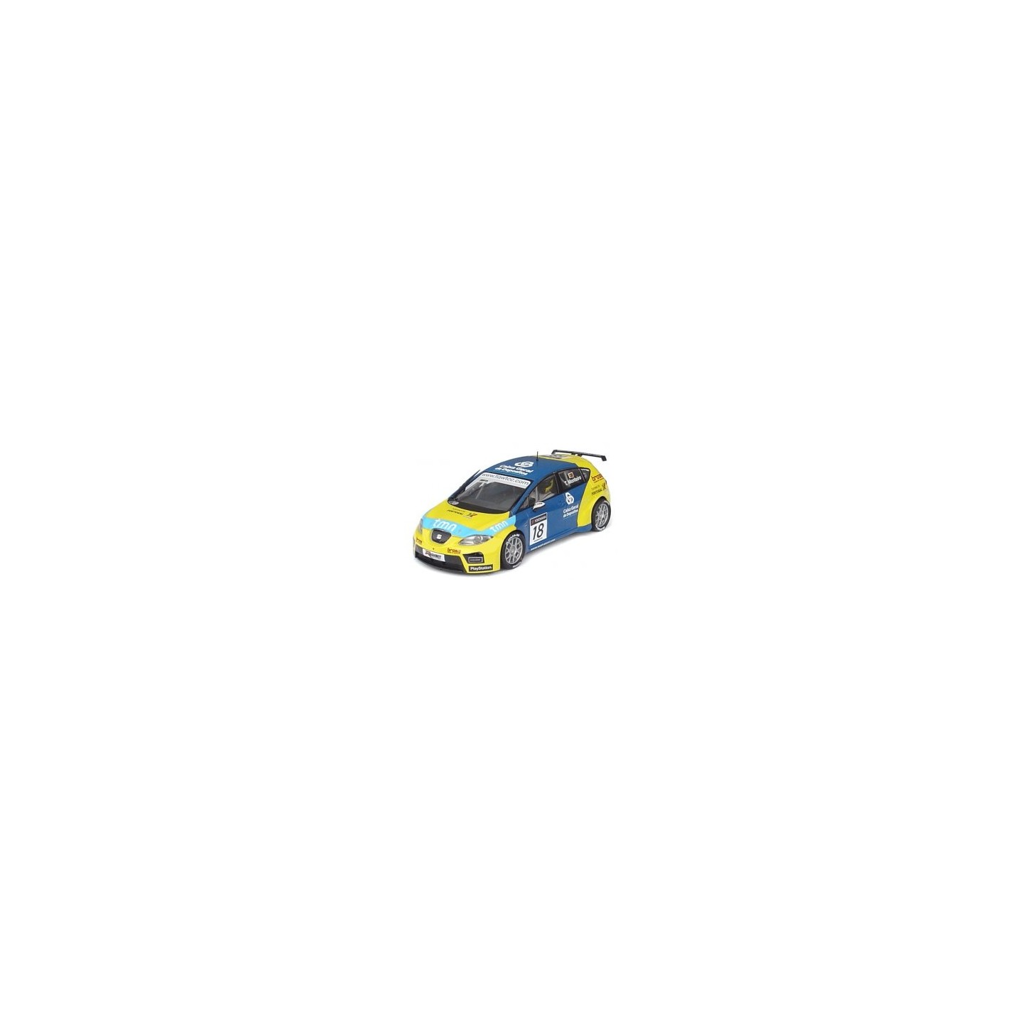 SEAT LEON WTCC MONTEIRO SCALEXTRIC ORIGINAL 6274 1/32