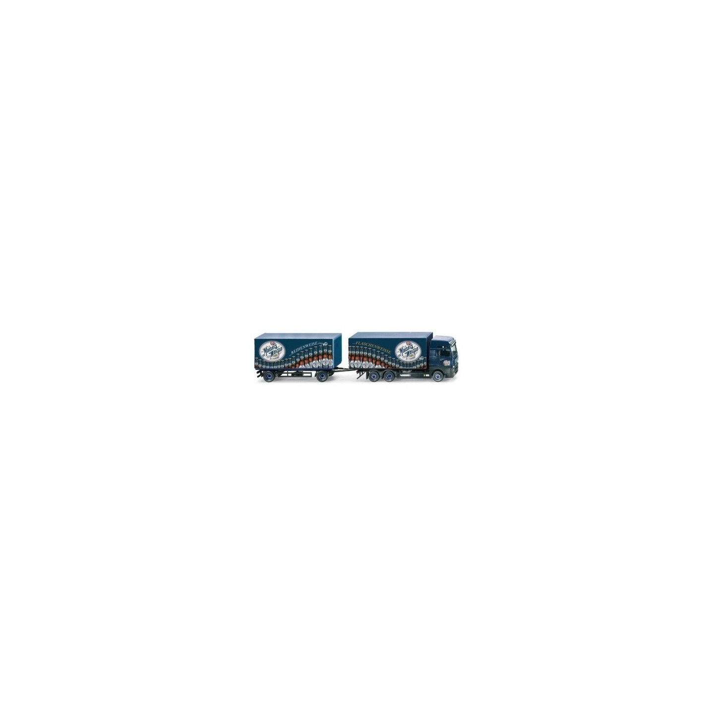 CAMION CON REMOLQUE WIKING H0