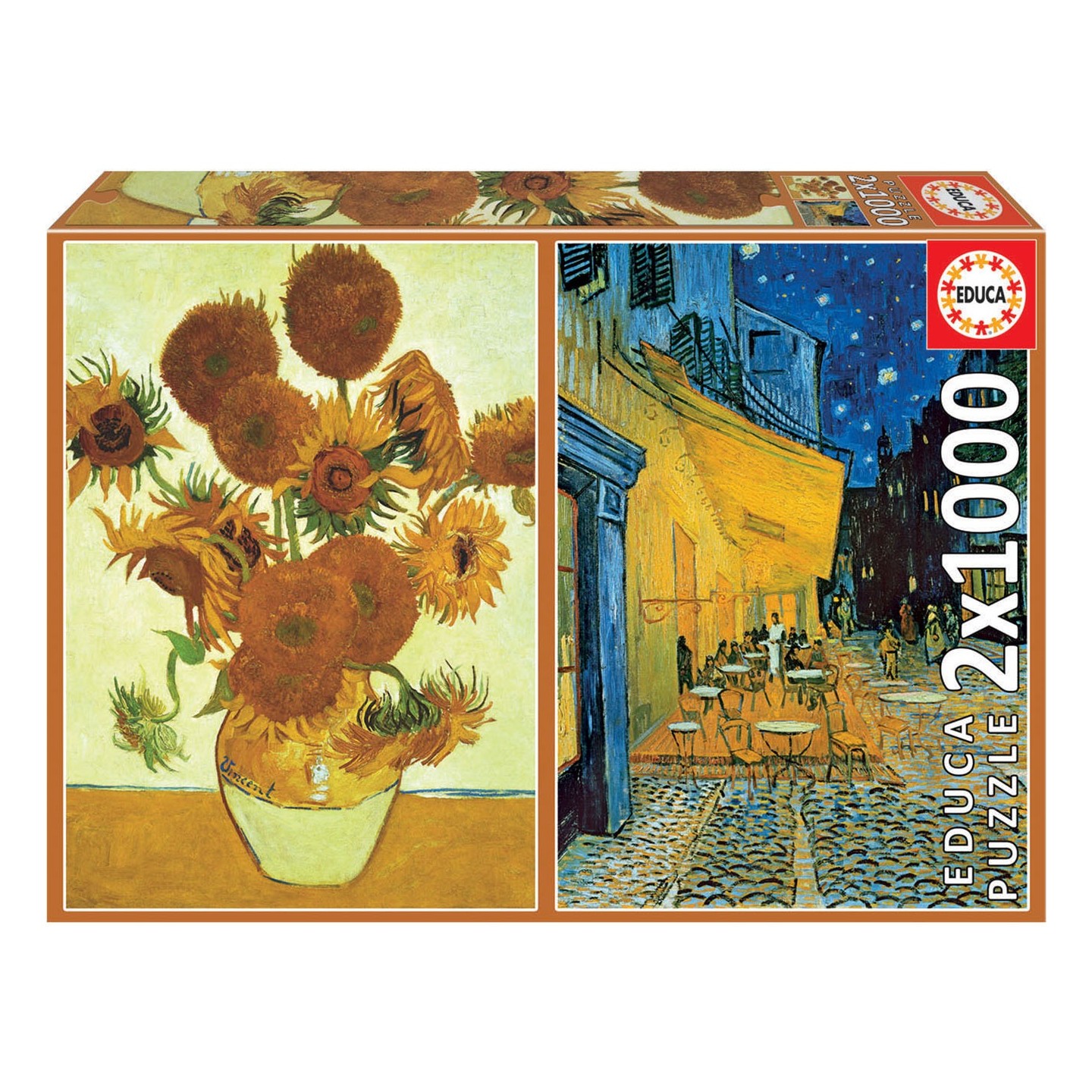 PUZZLE VICENT VAN GOGH 2X1000 EDUCA18491