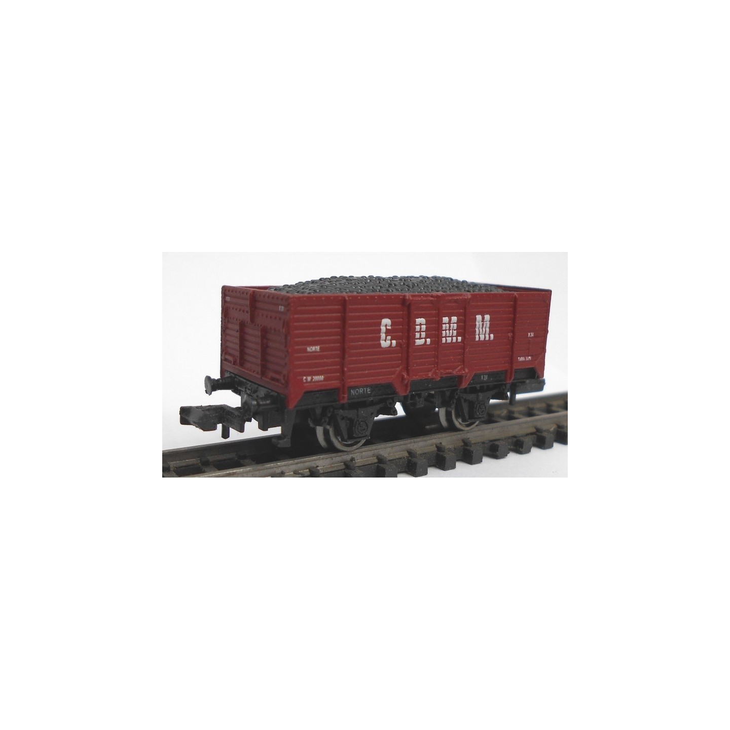 VAGON BORDE ALTO CARGADO KTRAIN 1701N ESCALA N