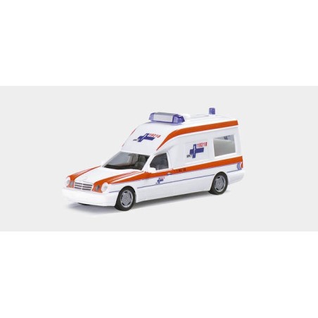 MERCEDES E200T BINZ AMBULANCIA HERPA 1/87