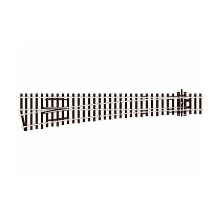 DESVIO IZQUIERDA ELECTROGRAF PECO SL-E89 ESCALA  H0