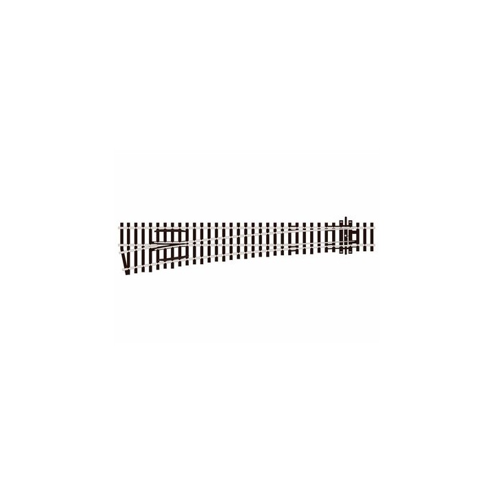 DESVIO IZQUIERDA ELECTROGRAF PECO SL-E89 ESCALA  H0