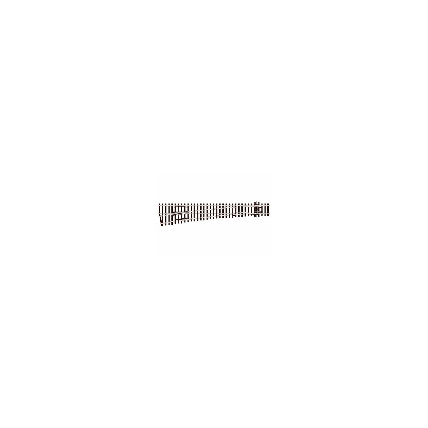 DESVIO IZQUIERDA ELECTROGRAF PECO SL-E89 ESCALA  H0