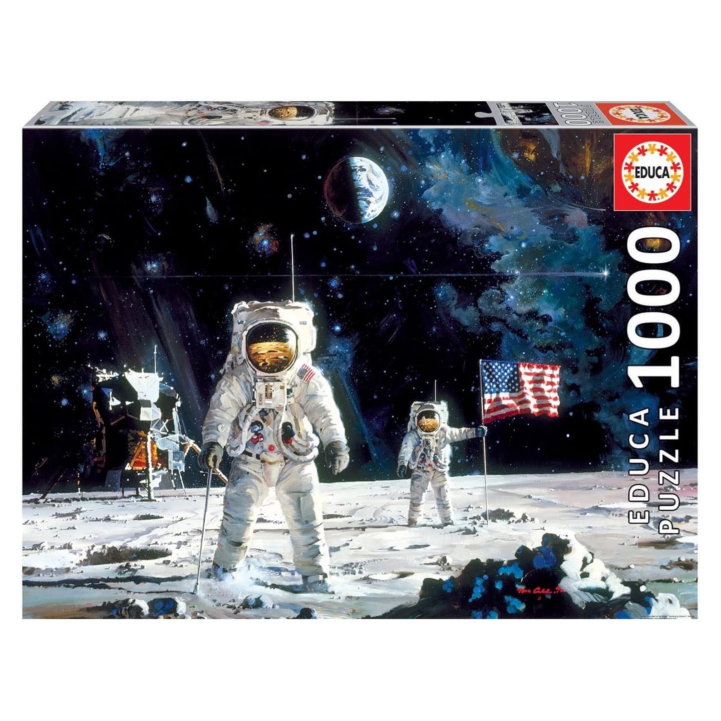 PRIMER HOMBRE EN LA LUNA 1000 EDUCA 18459