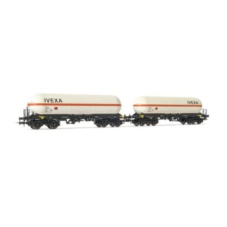 SET DE DOS VAGONES IVEXA ELECTROTREN HE6002 ESCALA H0