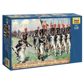 GRANADEROS FRANCESES ZVEZDA 8030 ESCALA 1/72