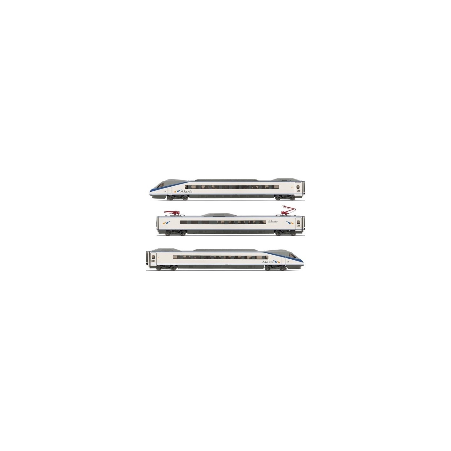 TREN ELECTRICO ALARIS RENFE 490 DIGITAL ELECTROTREN 3465D ESCALA H0