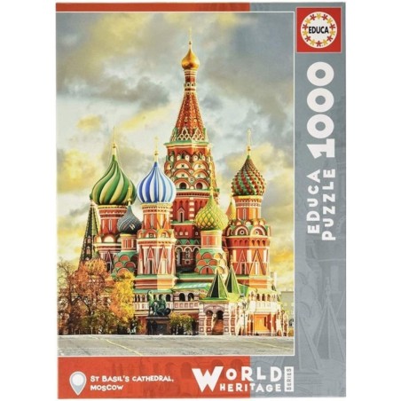 PUZZLE CATEDRAL SAN BASILIO DE MOSCU 1000 EDUCA 17998