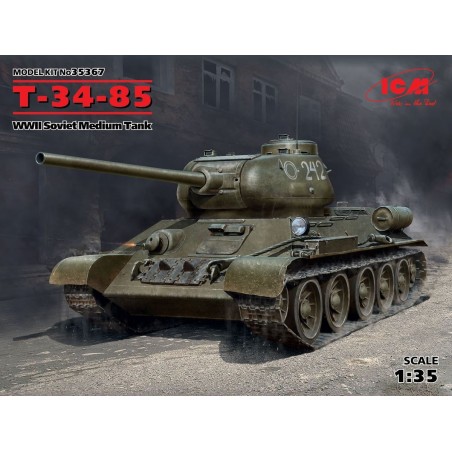 T34-85 SOVIET TANK ICM 1/35