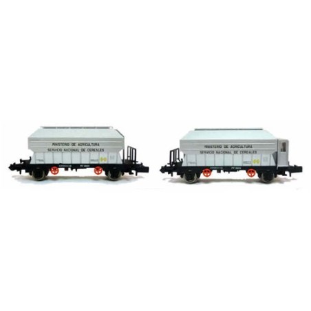 SET 2 TOLVAS SERVICIO NACIONAL DE CEREALES" RENFE MABAR 25003/B ESCALA N"