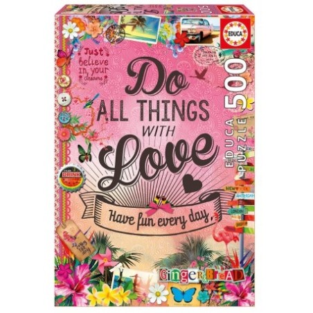 PUZZLE DO ALL THING WHIT LOVE EDUCA 17086