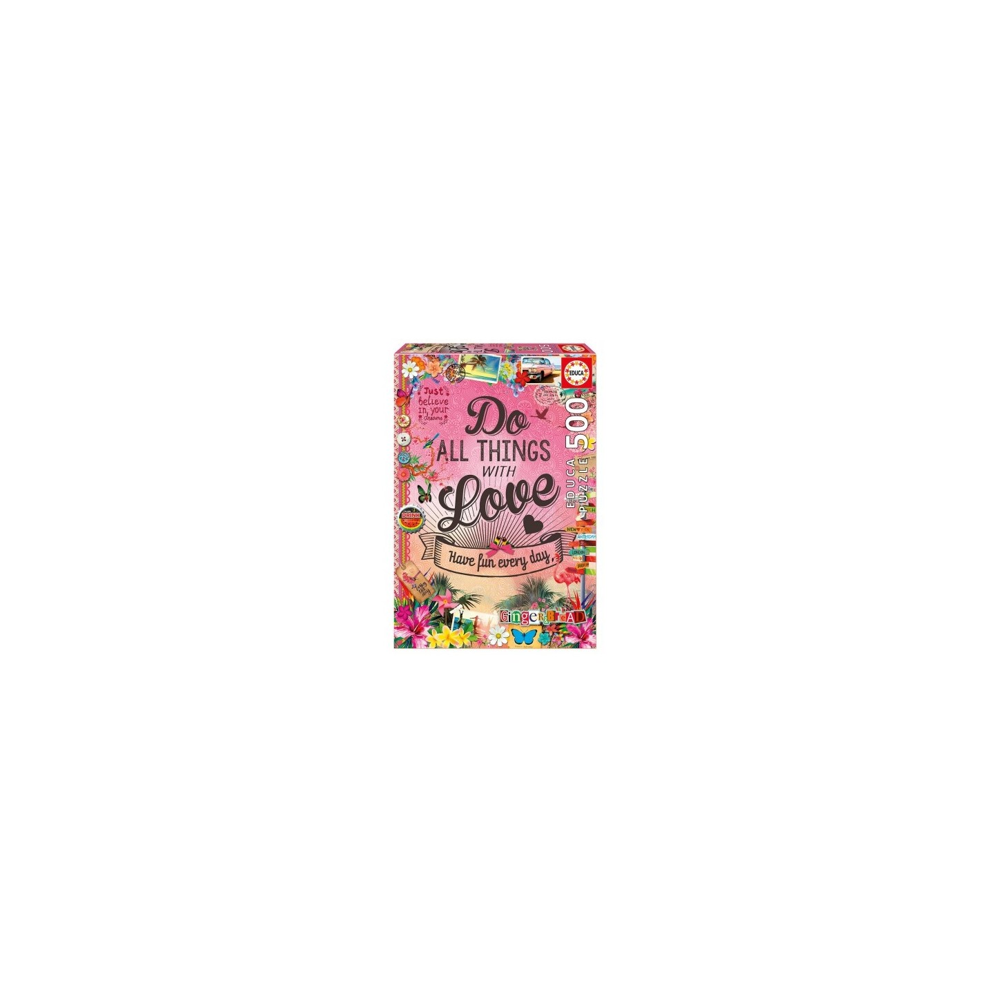 PUZZLE DO ALL THING WHIT LOVE EDUCA 17086