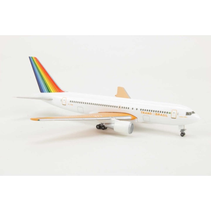 BOEING 767-200 TRANS BRASIL ORANGE" 1/500"