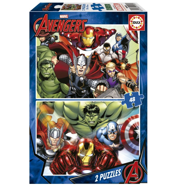 PUZZLE AVENGER 2X48 EDUCA 15932