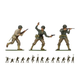 U.S. INFANTERY WWII AIRFIX 1/76