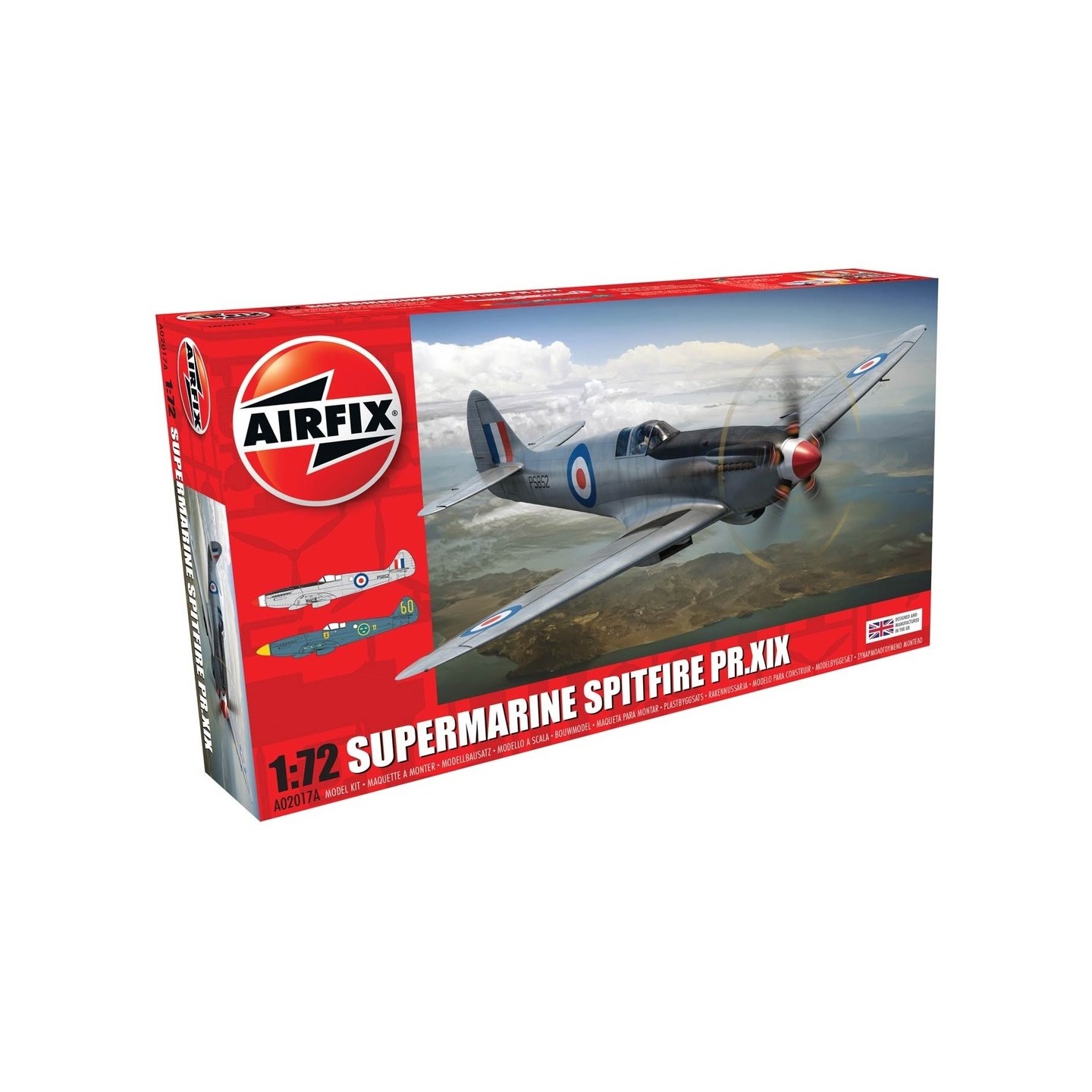 SUPERMARINE SPITFIRE PR.XIX AIRFIX 1/72