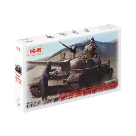 SOVIET TANK CREW 1979-1988 ICM 1/35